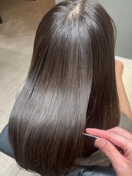 カエラ バイ アメリ(kaela by ameri)の写真/圧倒的な【艶美髪】kaelaの髪質改善が叶える今まで体感したことの無い"手触り"と"光輝く髪"へ◇