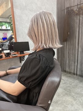 シールドヘアー 沖縄 新都心(C'LD Hair) 那覇美容室/おもろまち美容室/ハイトーンボブ/垢抜けボブ/ボブ