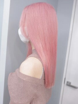 プネル 渋谷(PUNEL) 水色　ケアブリーチ　ケアブリーチ　渋谷　佐藤