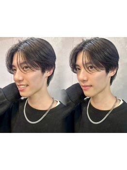 【外苑前徒歩1分】メンズも多数ご来店！！女性目線で似合うスタイルをご提案◎ONもOFFもキマるスタイルに！