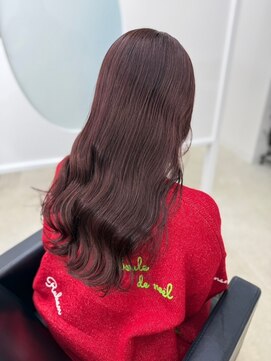 ジーナ 札幌(Zina) 美髪＊エアリーロング＊ピンクベージュ＊髪質改善＊Zina札幌