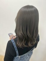 ビューティービースト 中目黒店(beauty:beast)&nbsp;アッシュグレージュカラー/大人可愛いミディアム