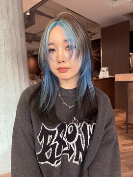 DaB代官山インナーブリーチカラーケアブリーチインナーブルー