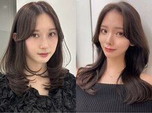 【大人レイヤー】顔まわりの繊細レイヤーで小顔見えを叶える。柔らかい質感が魅力の大人可愛い艶感スタイル