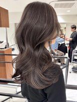 ゴカン バイ ジル ブラン 名古屋(Gokan by JIL BLAN)&nbsp;ハイライトバレイヤージュダブルカラーショートカット30代40代