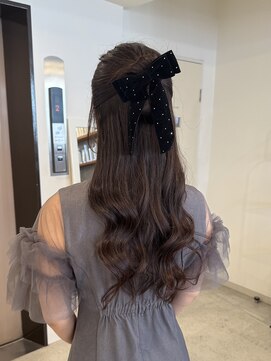 結婚式お呼ばれヘア