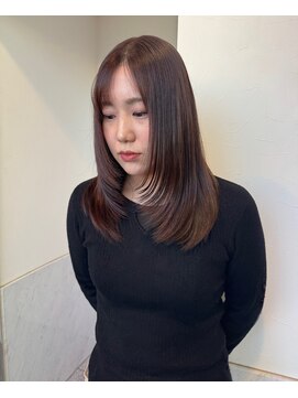 あき/顔まわりレイヤーカット