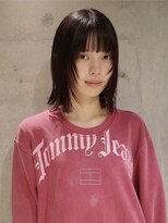 スク(SUKU)&nbsp;ボブ×顔周りレイヤー×ツヤカラー