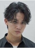 横浜西口メンズパーマルーズパーマシャドウパーマッシュウルフ