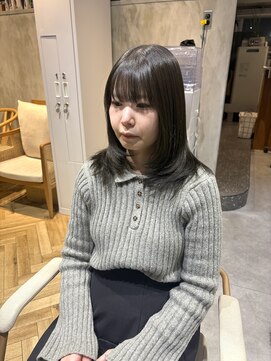 エッセ 大阪梅田茶屋町店(esse) 透明感オリーブグレージュ×レイヤーカット