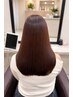 ［憧れの艶髪へ］髪質改善カラー+デザインカット