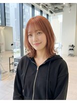 ハーツオオサカ(HE:ARTS OSAKA) 垢抜ける透け感ハイトーン韓国ミディ
