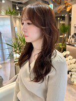 ムクコア(Muk CORE) 軽やかロングレイヤー/ライトベージュカラー