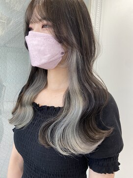 ニューヨークニューヨーク 三宮店(NYNY) インナーカラー/イヤリングカラー/シルバーインナー