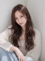 テット 郡山駅前店(tet) 王道ブラウンカラー、ゆるコテ巻き