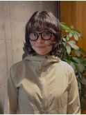 柔らかい質感をコールドパーマで作る、レイヤーカットスタイル