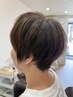 前髪の縮毛矯正+カット ¥8500