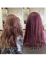 モンド ヘアクリエーション 西田店(monde hair creation) 【monde】before × after × 髪質改善