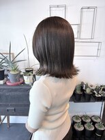 ニコ(nico)&nbsp;[髪質改善トリートメントで艶感◎] オリーブグレー