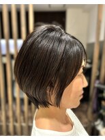 ヘアメイク クリア 神楽坂店(hair+make CLEAR)&nbsp;透明感◎上品ショートボブ