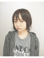 ピエドプールポッシュ(PiED DE POULE POCHE)&nbsp;ナチュラルな外はねショートボブ