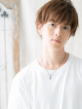 モッズヘア メン 上尾東口店(mod's hair men) ≪mod's men≫明るめカラーの無造作ショートe