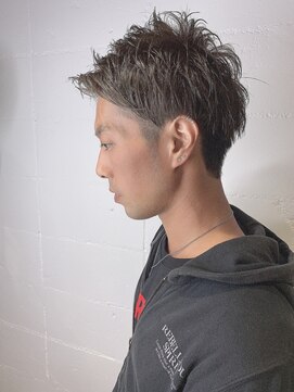 シェル 吉祥寺(shell) アップバング☆シルバーアッシュショート