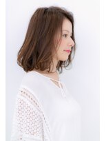 カバーヘア ブリス 北浦和(COVER HAIR bliss)&nbsp;グラマラスかきあげ前髪ゆるふわ抜け感ヘアY北浦和30代40代50代