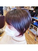 くびれショート×ヘムライトピンク【stylist西條】