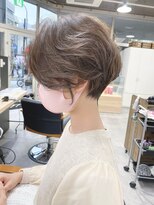 ジーニー 横浜(giinii) giinii_渋谷良太_エアリー_ミアショート_ラテカラー