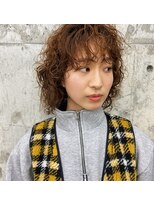 ウェウェ(wewe)&nbsp;くるくるperm　ウルフボブ