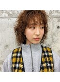 くるくるperm ウルフボブ