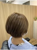 丸みショートボブ☆