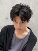 【ツイストスパイラルパーマ/波巻き/韓国マッシュウルフ】