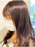 20代30代大人かわいいヘア　透明感ベージュ,美肌カラー[草加駅]