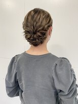 ロンドネートゥル 新潟(Lond naitre)&nbsp;【lond naitre 】　ヘアセット　シニョンスタイル