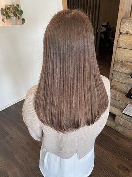 エントランスデパーチャー(ENTRANCE DEPARTURE) 【YuKuRu  HAIR  FACTORY 】Milk tea Beige