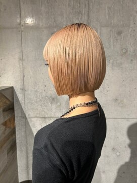 アンサム 下北沢店(UNSOME) 【下北沢】ブロンドヘア/ボブ/ショートボブ/ミニボブ