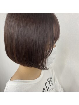 アオアクア バイ グルグル 小岩店(ao akua by GULGUL) ○まるっと軽めボブ×ラベンダー○