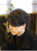 新潟メンズパーマ　新潟波巻き　新潟波巻きスパイラル