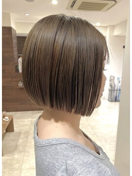 ジャム(Jam) 人気のミニボブ×ミルクティーベージュ★中村大輔