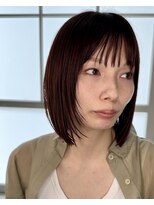 リュクス バイ ラポールヘアー(Luxe by RAPPORT HAIR)&nbsp;パツっとボブ/フェイスレイヤー/切りっぱなしボブ