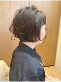 60代、クリープパーマでふんわりボリュームUP!