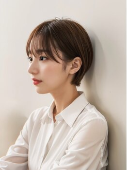 リーシュ(Re:sh)の写真/【小顔見せカット】目や骨格に合わせてベストな長さを見極め、細部にまでこだわりのカットで似合わせ♪