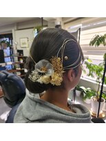 ラルゴ(Largo) 着物ヘアアレンジ