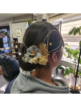 ラルゴ(Largo) 着物ヘアアレンジ