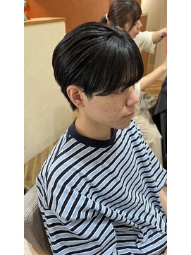 ウルカミバイディライト(ULCAMI by Delight) 【メンズ】シルクストレート×シースルーマッシュ