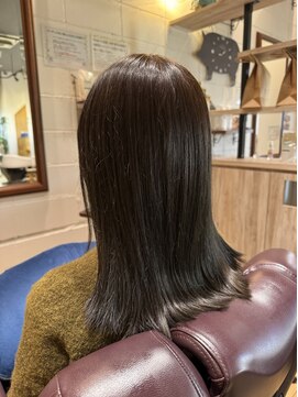 チアー ヘアリラクゼーション(cheer HAIRRELAXATION) 外ハネセミロング