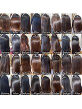 スリーク(SLEEK) 髪質改善【縮毛矯正】BeforeAfter  内側