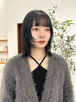 オーリーエトワ 御器所(oorry.etwa) 透明感たっぷりブルージュ×顔まわりレイヤー